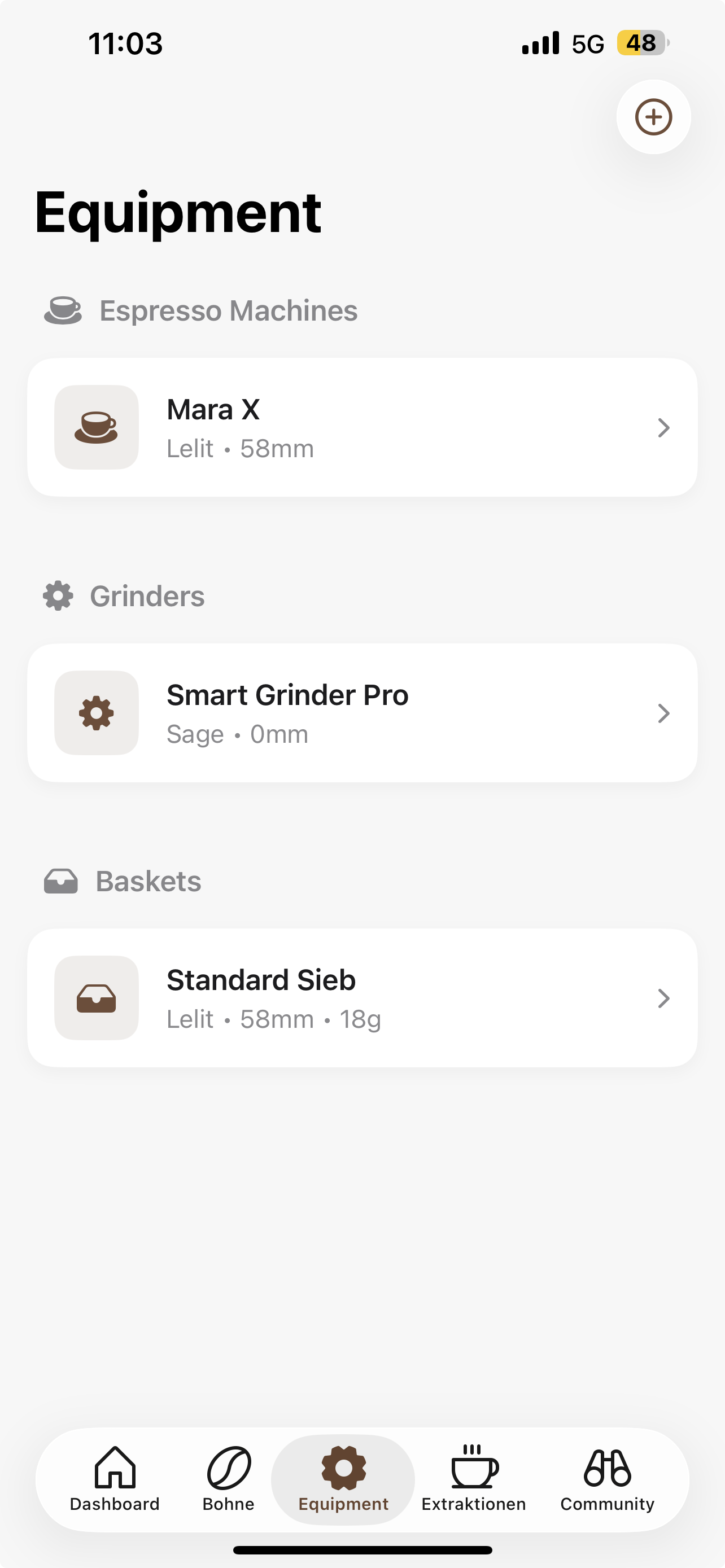 Barista Journal Screenshot 3